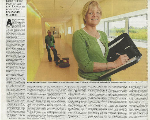 Tender Team Article Brigdestock The Sunday Times